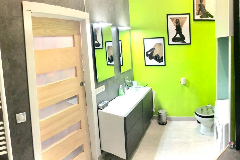 Duplex Atypique 20' De Toulouse Apartment Leguevin Exterior photo